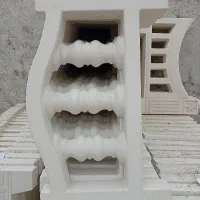 نرده مدل صراحی کوچک۶۰سانت|مصالح و تجهیزات ساختمان|لولمان, |دیوار