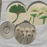 دیوار کوب سفالی نقش برجسته|صنایع دستی و سایر لوازم تزئینی|مریوان, |دیوار