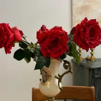 گل رز ۵ شاخه|گل مصنوعی|گنبد کاووس, |دیوار