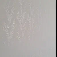 نقاشی سفید ساختمان  و طرح کاغذ دیواری