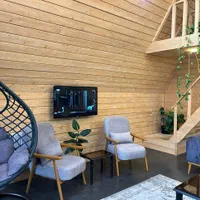 اجاره کلبه سویسی شیک دو خوابه با ویو جنگل در ماسال|اجارهٔ کوتاه‌مدت ویلا و باغ|رشت, منظریه|دیوار