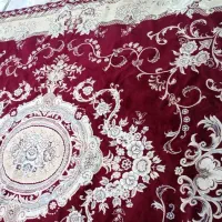 فرش ۱۲متری هفصد شانه زرشکی دو تخته|فرش|پاکدشت, پاکدشت (مامازند)|دیوار