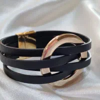 دستبند چرم استیل نو ( جشنواره یلدایی)