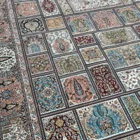 فرش ۶ متری ۱۰۰۰ شانه طرح خشتی در حدنو