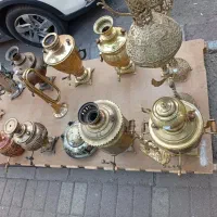سماورهای ذغالی برنز خالص باقیمت مناسب|سماور، چایساز، قهوهساز|تبریز, |دیوار