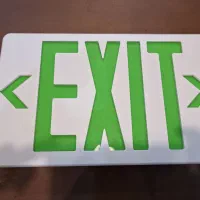 چراغ خروج اضطراری Exit light