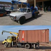 اجاره جرثقیل ۱۰تن و ۲تن نیسان