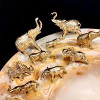 مجموع فیل برنزی و ماموت برنز بصورت کیلویی|مجسمه، تندیس، ماکت|تبریز, |دیوار