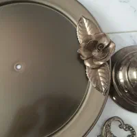 شیرینی خوری زیبا وشیک ،رنگ گلدن رز ،|ظروف سرو و پذیرایی|قم, نیروگاه|دیوار