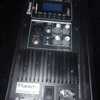 بلندگو اکتیو تیتانیوم نو تمیز کامل