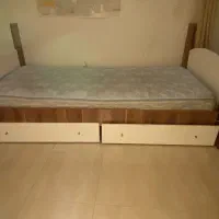 تخت خواب و تشک یک نفره|تخت و سرویس خواب|تهران, تجریش|دیوار