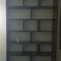 کتابخانه ۸ طبقه تمام ام دی اف