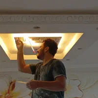 گچکاری ابزارکاری سفیدکاری نورمخفی خرده کار گچ کاری