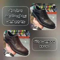 کفش چرم طبیعی مردانه (فوق‌العاده) درجه 1|کیف، کفش، کمربند|گرگان, |دیوار