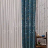 پرده آماده مخمل طلاکوب.کاتینگ مخمل طلاکوب|پرده، رانر، رومیزی|تهران, هرندی|دیوار