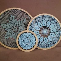 دیوارکوب قلاب بافی وماندالابافی|صنایع دستی و سایر لوازم تزئینی|تهران, تهرانپارس غربی|دیوار