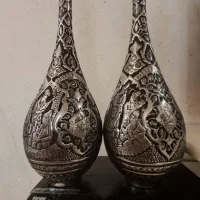 تنگ مسی قلمکاری قلمزنی کار دست