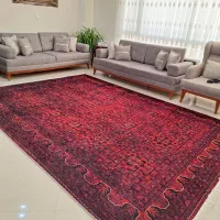 فرشینه طرح کابل زمینه لاکی