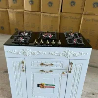 اجاق گاز چوبی طرح جدید شیشه ای و استیل|اجاق گاز و لوازم برقی پختوپز|تهران, شیخ هادی|دیوار