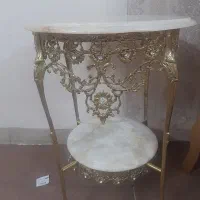 ۲ عدد میز خاطره برنز در حد نو