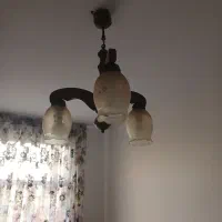 لوستر چوبی|لوستر و چراغ آویز|تهران, جنت‌آباد مرکزی|دیوار