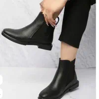 بوت بغل کش مشکی ۳۸ چرم|کیف، کفش، کمربند|تهران, شمیراننو|دیوار