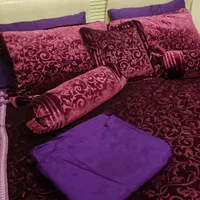 ست روتختی مخمل ۹ تکه با روبالشتی و کوسن|سرویس روتختی|تهران, سازمان برنامه شمالی|دیوار