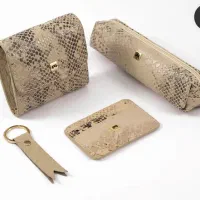 ست خاص هدیه زنانه چرم منط