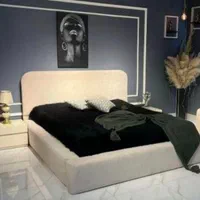 تخت چستر مینیمال پارچه خارجی|تخت و سرویس خواب|اصفهان, رهنان|دیوار