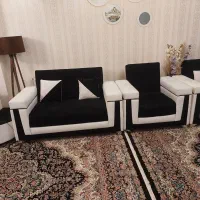 مبل دسته چرم ده نفری|مبلمان خانگی و میز عسلی|ارومیه, |دیوار