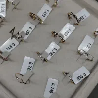 گوشواره انگشتر طلا ۳ونیم درصد نصف قیمت بازار|جواهرات|تهران, منیریه|دیوار