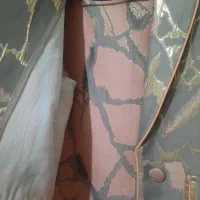 کت صورتی با رگه های طلایی سایز ۴۰ ۴۲|لباس|تهران, ایرانشهر|دیوار