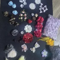 لوازم خرازی انواع گل تزئینی