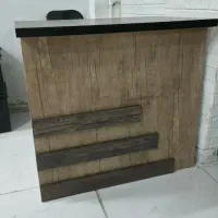 کابینت جزیره MDF تمیز و شیک