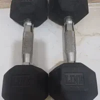 دمبل شش ضلعی در ۴ وزن مختلف|تجهیزات ورزشی|اندیشه, اندیشه فاز ۱|دیوار