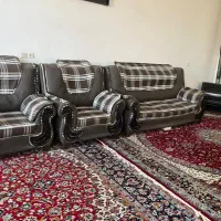 یک دست مبل نه نفره تمیز وسالم