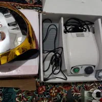 ست کامل ناخن کاری در حد نو همراه با ساک|آرایشگاه و سالنهای زیبایی|خرمآباد, |دیوار