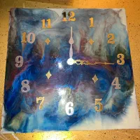 ساعت دیواری رزینی