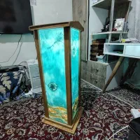 آباژور چوبی سنتی|چراغ خواب و آباژور|شیراز, شهرک بزین|دیوار