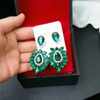 انواع گوشواره دستساز  در رنگ بندی دلخواه