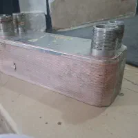 مبدل صفحه ای آب گرم  موتورخانه
