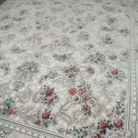 ۲تخته فرش۱۲متری۷۰۰شانه رنگ فیلی آکرولیک|فرش|خرم‌آباد, |دیوار