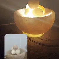 فروش انواع آباژور و جاشمعی از جنس نمک|چراغ خواب و آباژور|برازجان, |دیوار