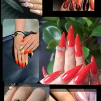 کاشت ناخن ۱۸۰ ترمیم ۱۵۰ پدیکور اصلاح ابرو