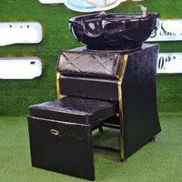 صندلی سرشور ایستاده با صندلی آرایشگاهی