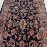 فرش.راهرویی.تخت یک نفره فلزی.کتیبه.استند گلدان