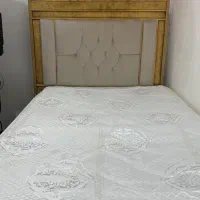 تخت یک نفره درحد نو|تخت و سرویس خواب|سبزوار, قاضی زاد|دیوار