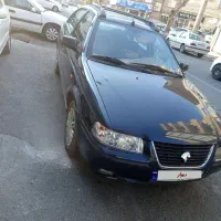 ماشین سمند آبی نفتی