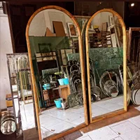 آینه قدی چوبی گنبدی