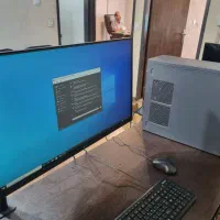 سیستم Core i7 Ram 16 با مانیتور ۲۷ اینچ
